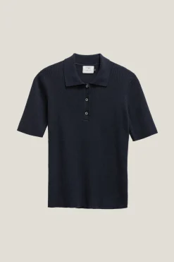 Polo a coste in Cotone Organico – Versione Imperfect