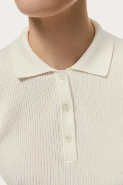 Polo a Coste in Cotone Organico