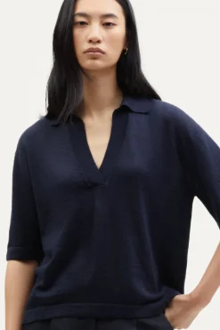 Polo Boxy in Lino Cotone