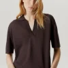Polo Boxy in Lino Cotone