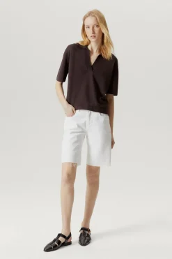 Polo Boxy in Lino Cotone