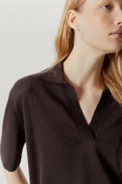 Polo Boxy in Lino Cotone