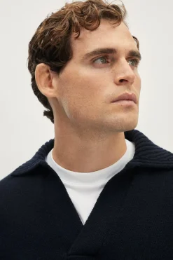Polo in Lana Cardata