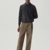 Polo in Lana Merino Senza Bottoni