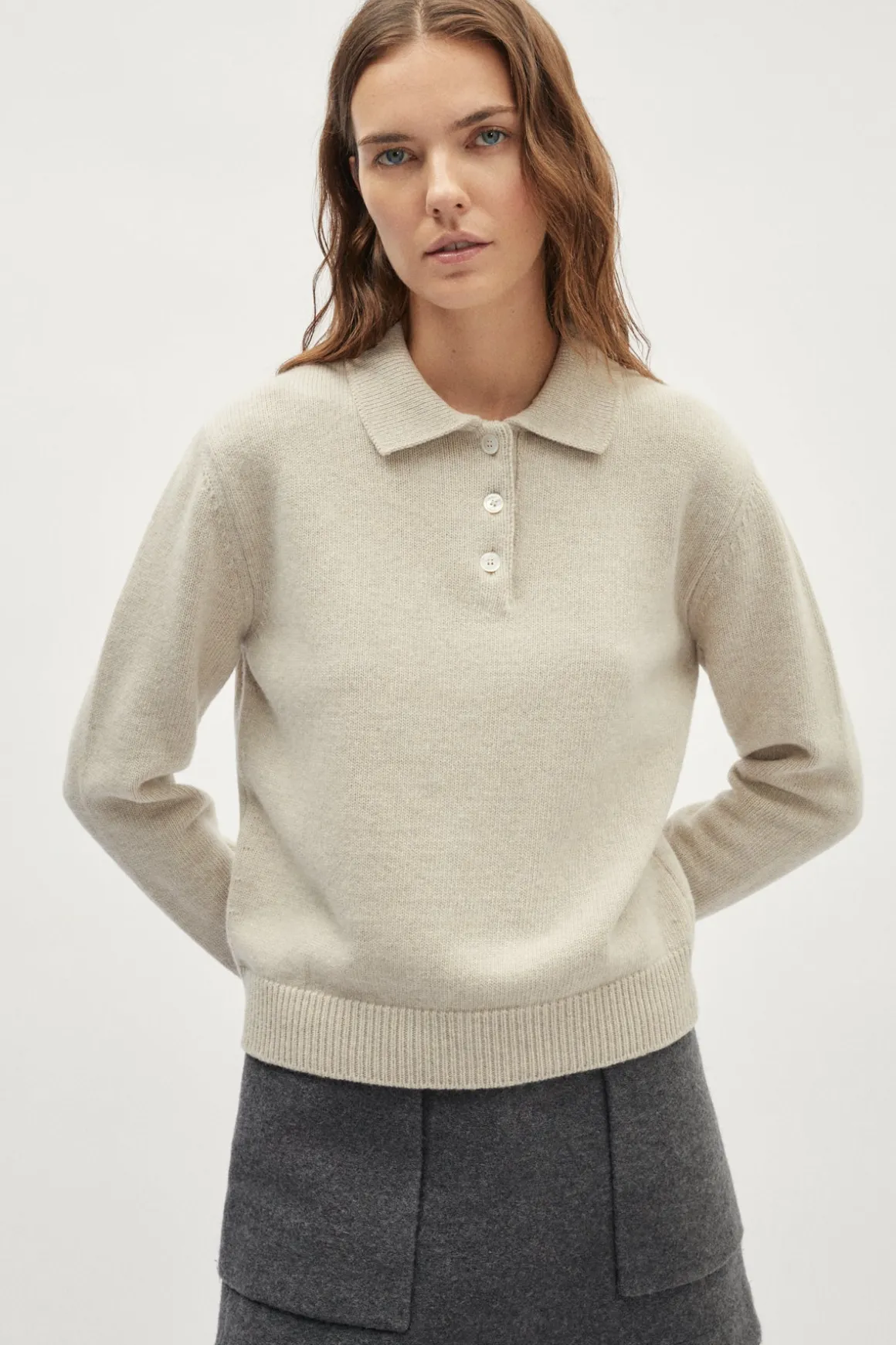Polo Vintage in Lana Cardata