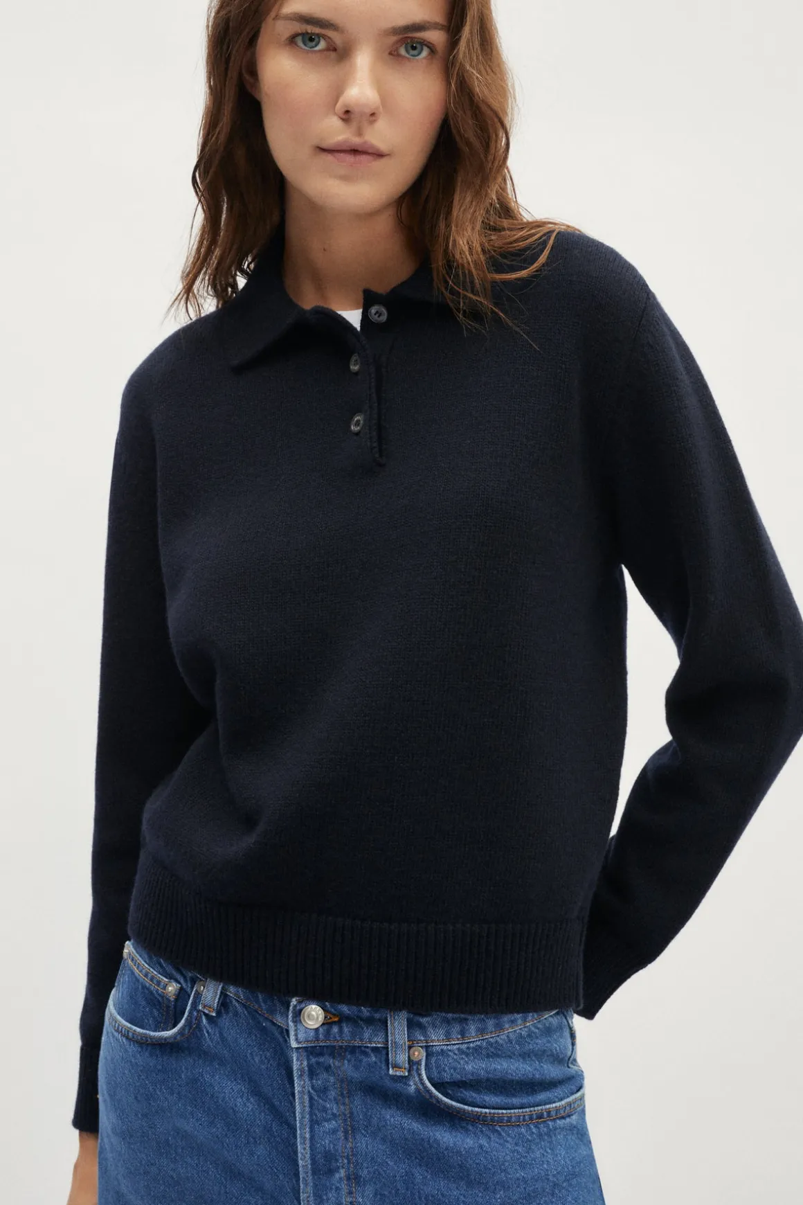 Polo Vintage in Lana Cardata