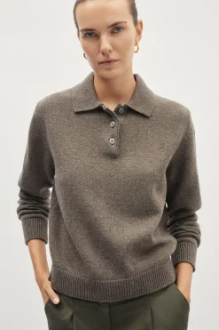 Polo Vintage in Lana Cardata