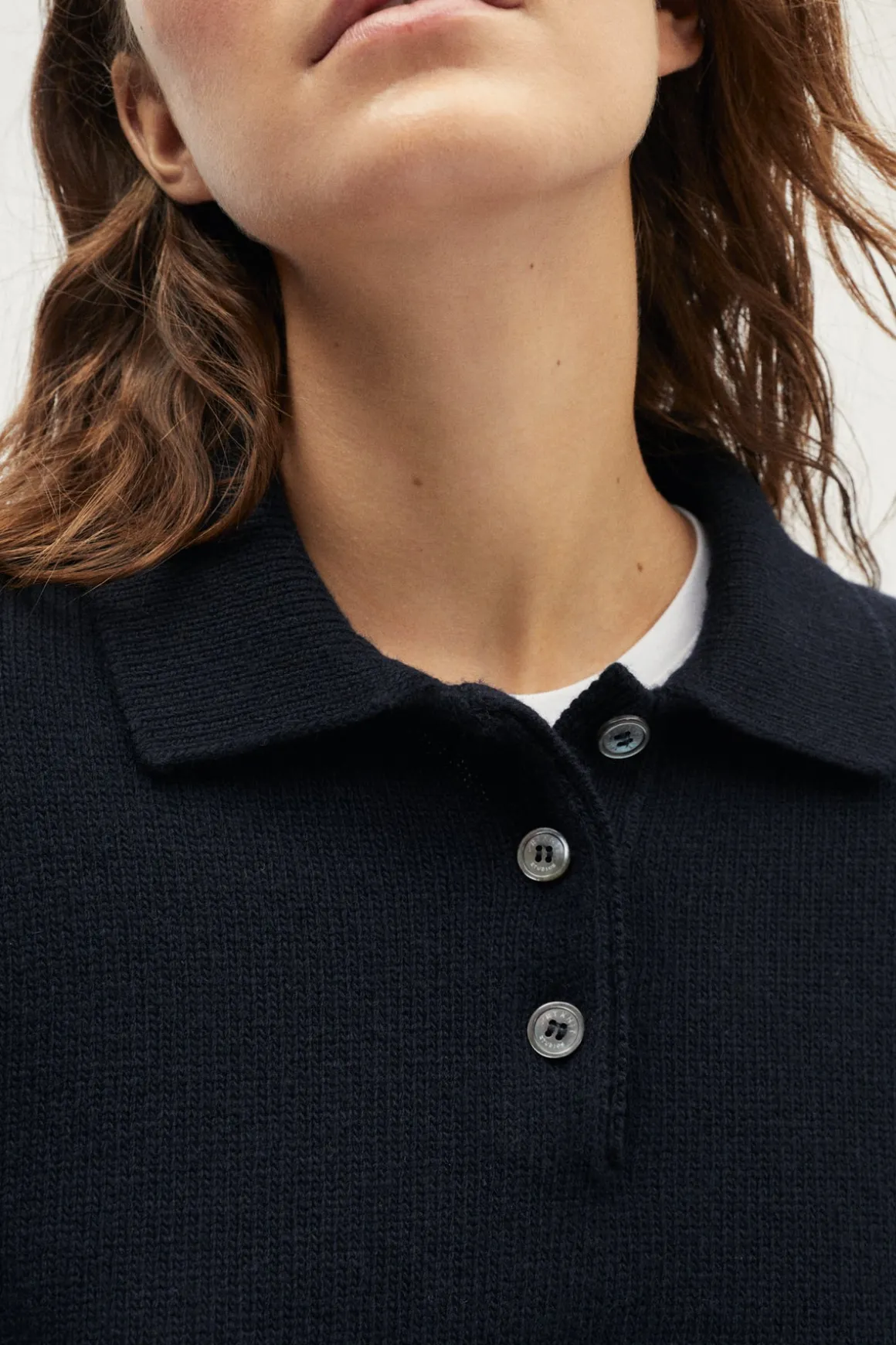 Polo Vintage in Lana Cardata