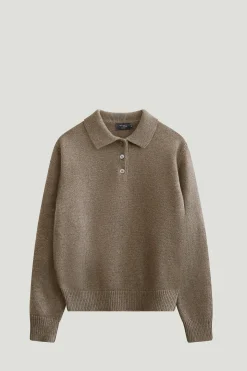 Polo Vintage in Lana Cardata