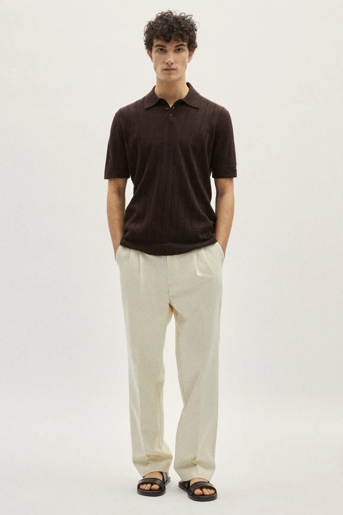 Polo vintage in Lino Cotone