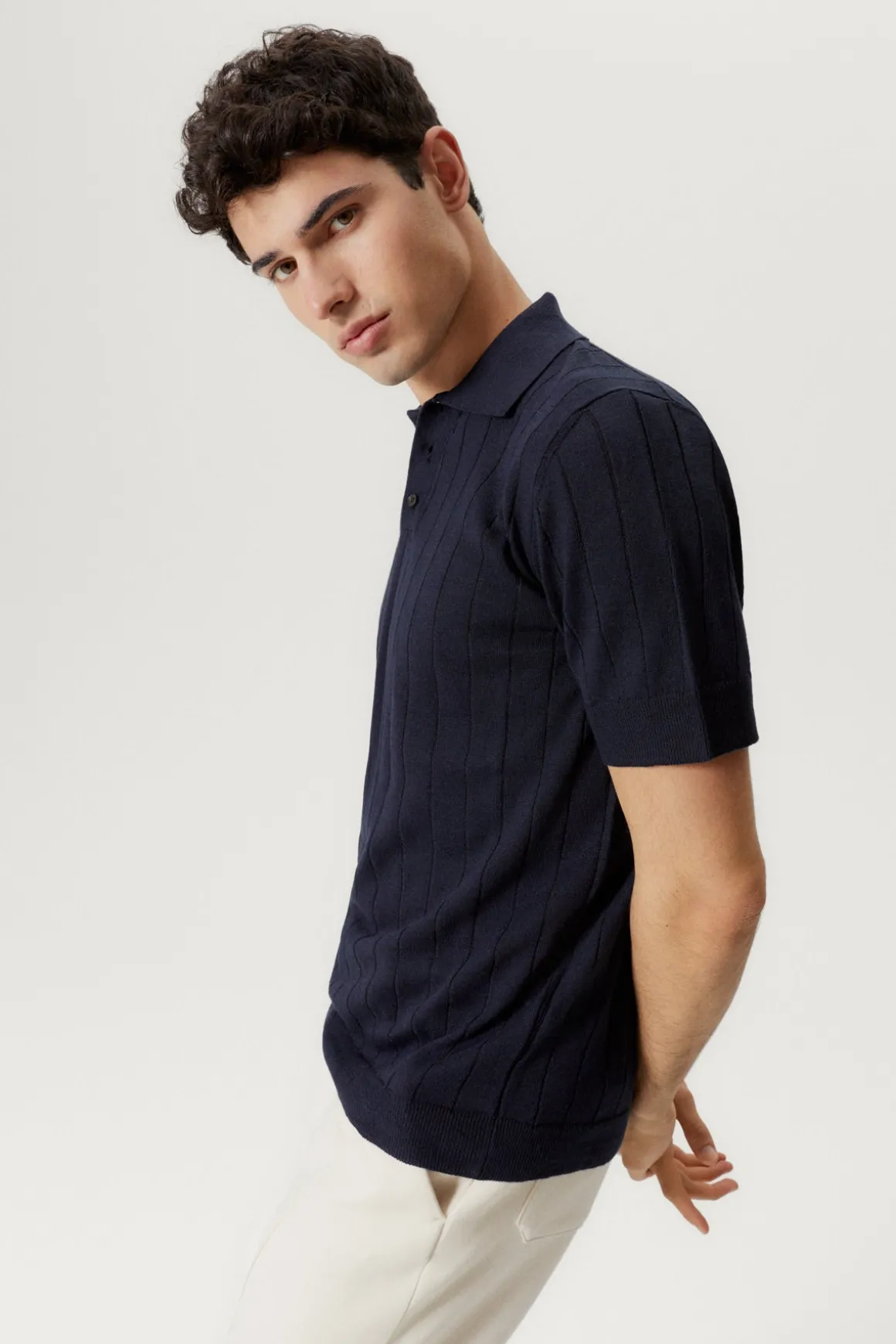 Polo vintage in Lino Cotone