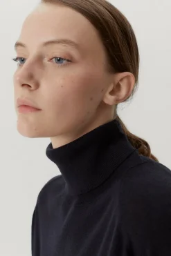 Roll-Neck Oversize in Lana Ultrasoft