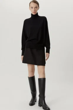 Roll-Neck Oversize in Lana Ultrasoft