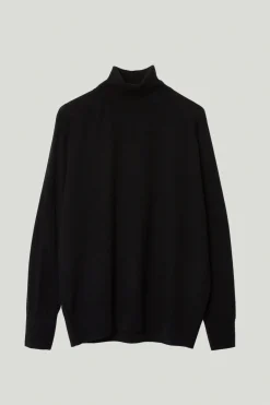 Roll-Neck Oversize in Lana Ultrasoft