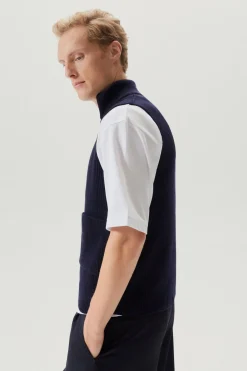 Smanicato in Lana Merino con Zip
