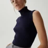 Top Dolcevita in Lana Merino