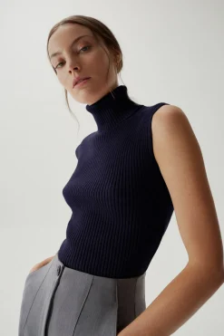 Top Dolcevita in Lana Merino