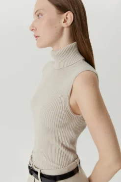 Top Dolcevita in Lana Merino