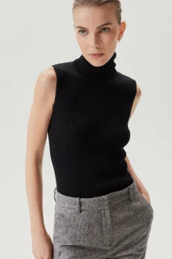 Top Dolcevita in Lana Merino