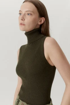 Top Dolcevita in Lana Merino