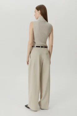 Top Dolcevita in Lana Merino