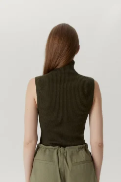 Top Dolcevita in Lana Merino