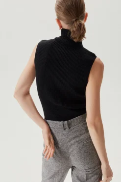 Top Dolcevita in Lana Merino