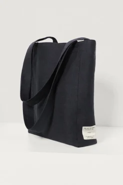 Tote Bag in Twill di Lino