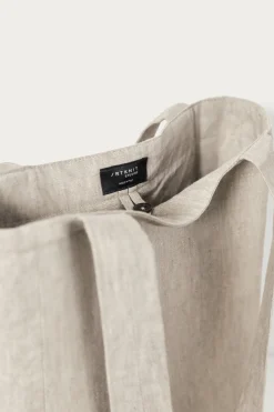 Tote Bag in Twill di Lino