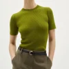T-Shirt a Coste in Cotone Organico