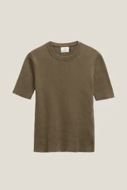 T-shirt a coste in Cotone Organico – Versione Imperfect