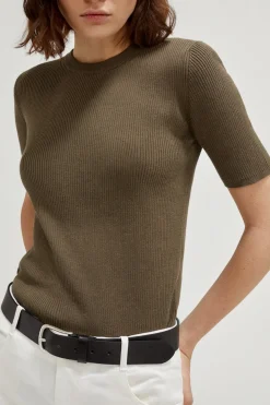 T-shirt a coste in Cotone Organico – Versione Imperfect
