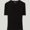 T-shirt a coste in Lana Ultrasoft – Versione Imperfect