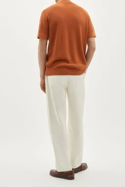 T-Shirt a Costine in Cotone Organico – Versione Imperfect
