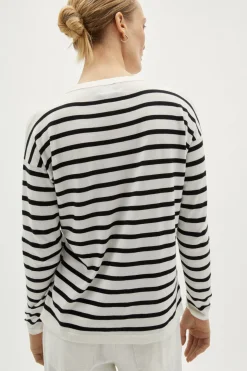 T-shirt a Manica Lunga in Cotone Organico