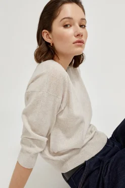 T-shirt Boxy in Lana Merino