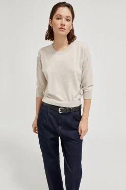 T-shirt Boxy in Lana Merino