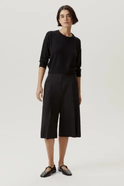 T-shirt Boxy in Lana Merino