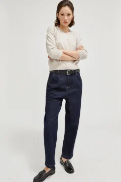 T-shirt Boxy in Lana Merino