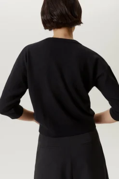 T-shirt Boxy in Lana Merino