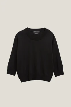 T-shirt Boxy in Lana Merino