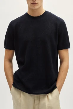 T-Shirt Crochet in Lino Cotone – Versione Imperfect