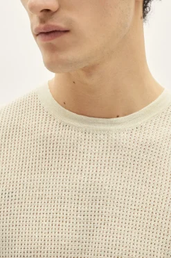 T-Shirt Crochet in Lino Cotone – Versione Imperfect