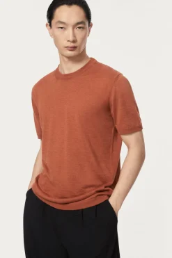 T-Shirt in Lino Cotone