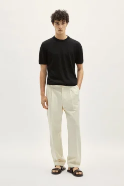T-Shirt in Lino Cotone