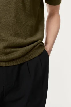 T-Shirt in Lino Cotone