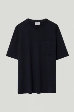 T-Shirt in Lino Cotone Relaxed Fit – Versione Imperfect