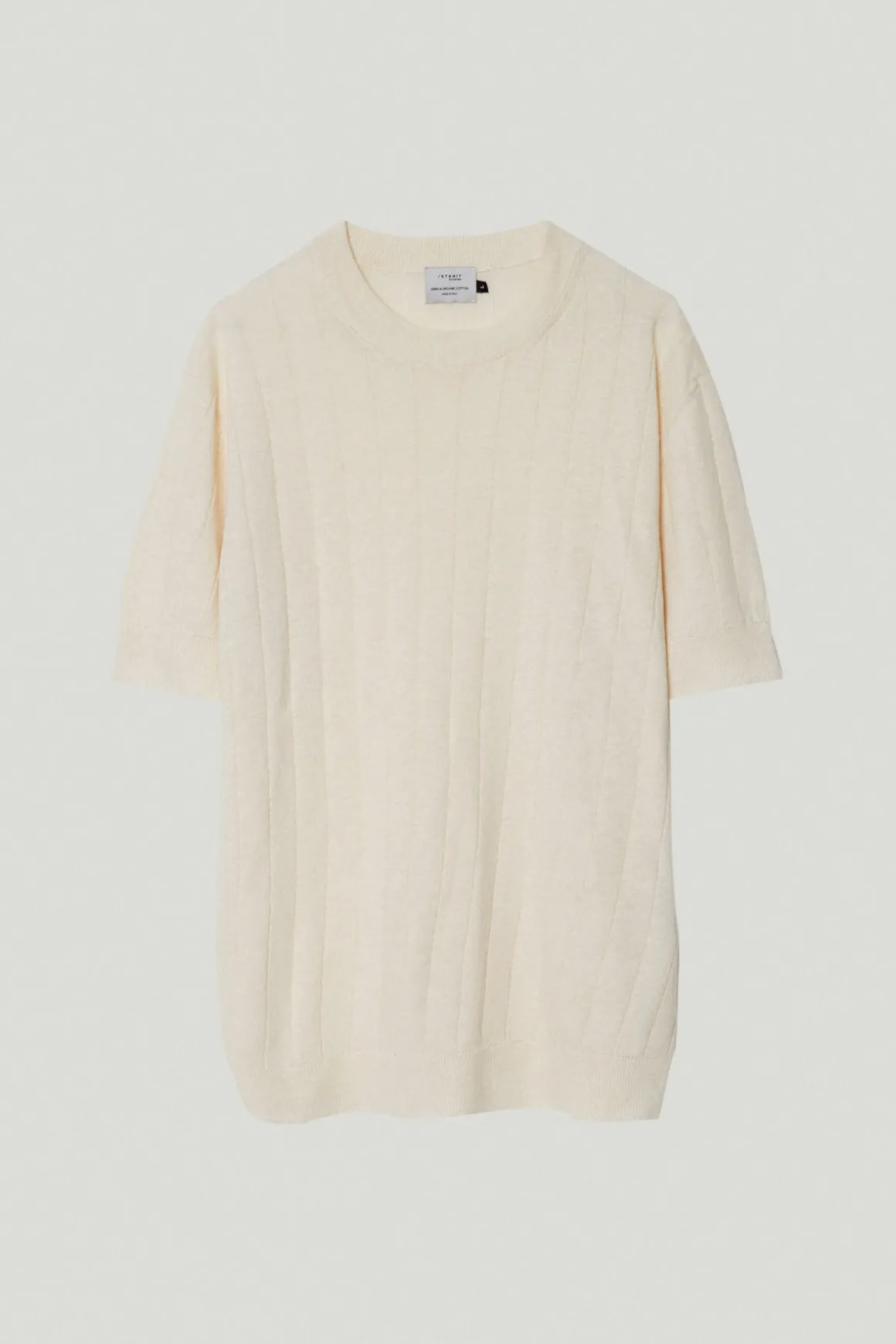 T-shirt Vintage in Lino Cotone