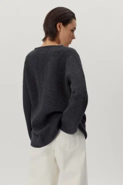 V-neck Over in Lana Cardata