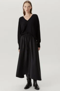 V-neck Oversize in Lana Ultrasoft